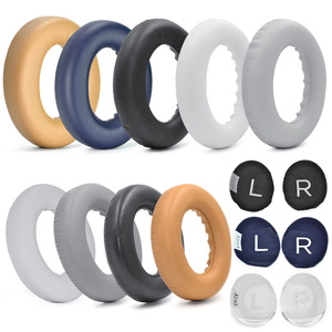 Defean En Cuir Oreille Coussins Remplacement coussinets des écouteurs casque couverture casque pad Coussinets Coussins Auriculaires pour <span class=keywords><strong>bose</strong></span> <span class=keywords><strong>700</strong></span> NC700 - Product Image 1