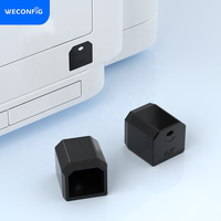 Bloqueador de Puertos USB Tipo B con Llave, Cada Juego Contiene 10 Bloqueadores con 1 Llave
