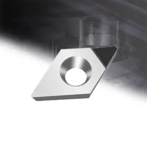 PCD Diamond Insert CNC Lathe Cutting Insert DCMT070202 DCMT070204 DCMT11T302 DCMT11T304 DCMT11T308 for Aluminum Turning Boring