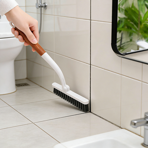 Brosse en PP à long manche pour le nettoyage des sols, des salles de bain, des toilettes, des baignoires et des joints de <span class=keywords><strong>carrelage</strong></span> à la maison (vente en gros) - Product Image 1