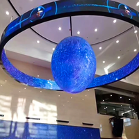 Hilan P3 P4 Flexible HD Vidéo LED Affichage Intérieur Intérieur Sphère Boule Écran