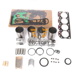 Per FOTON engine 4 f25tc rebuild kit di revisione con kit completo di rivestimento dell'anello del pistone della guarnizione