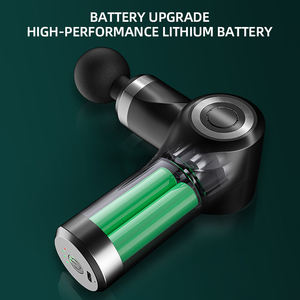 Pistol pijat otot genggam, peralatan terapi perkusi getaran badan cepat dapat diisi ulang - Product Image 5