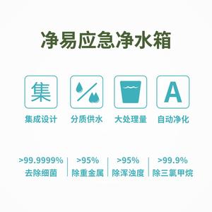 Purificador de Agua Portátil para Exteriores Jingyi PF117A, Equipo de Filtro de Supervivencia Eléctrico de Doble Salida - Product Image 3