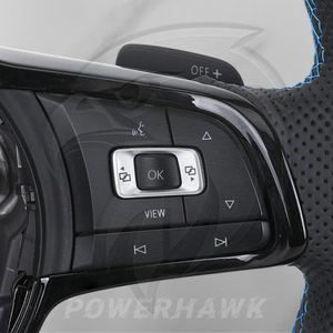 Volant en cuir Alcantara directement de l'usine pour Volkswagen Golf 5 6 7 8 GTI R Line Polo Passat CC Jetta Tiguan GLI GTS GTD - Product Image 5