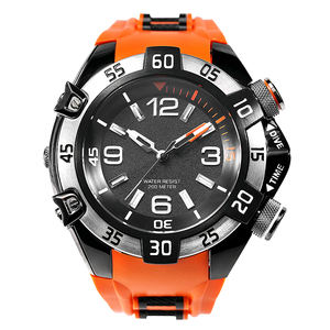 Boîtier en acier inoxydable bracelet en SILICONE mouvement japonais personnalisé luxe hommes montre fabricant 20ATM étanche <span class=keywords><strong>Steeldive</strong></span> montre - Product Image 1