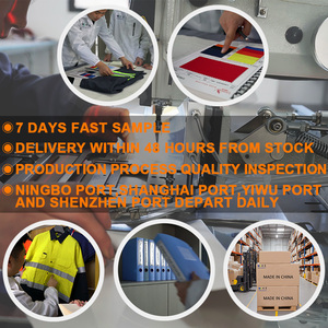 100% algodón alta visibilidad ropa de trabajo camisas de trabajo personalizadas costo ropa de trabajo de construcción para hombres tiras reflectantes - Product Image 6