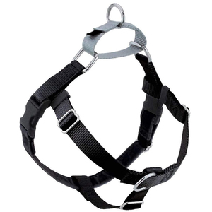 Rompi nilon tanpa tarikan anjing warna polos, rompi nilon bentuk L dapat diatur mudah digunakan untuk hewan peliharaan kecil sedang - Product Image 2