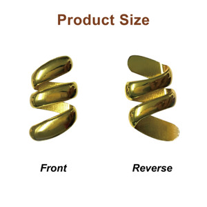 Attache de maillot de bain à boucle d'épaule dorée Connecteur en métal en alliage de zinc pour les sous-vêtements féminins utilisés pour connecter les vêtements - Product Image 2