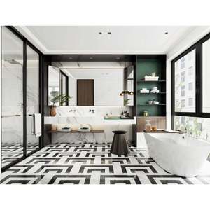 Gabinete Flotante de Pared de Lujo a Precio de Fábrica, Diseño de Baño, Gabinetes de Baño de MDF con Espejo - Product Image 2