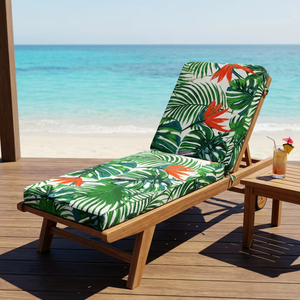 <span class=keywords><strong>Coussin</strong></span> <span class=keywords><strong>de</strong></span> transat d'extérieur Baiyi, motif floral, housse amovible, tissu imperméable, matelas épais 20 cm, forme papillon, lavable en machine - Product Image 1