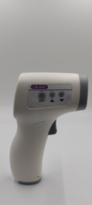 Thermomètre <span class=keywords><strong>frontal</strong></span> électronique Pistolet à température infrarouge humain avec source d'alimentation électrique Modèle d'exportation - Product Image 4