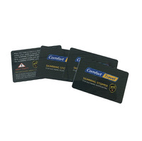 Tarjeta de identificación de plástico sin contacto Tarjeta de bloqueo RFID, billetera de seguridad Tarjeta de crédito bancaria antirrobo