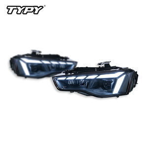 ชุดไฟหน้า TYPY สำหรับ Audi A5 ปี 2012-2016: เลนส์ LED สไตล์ RS พร้อมไฟวิ่งกลางวันและไฟเลี้ยวแบบเรียงลำดับ - Product Image 2