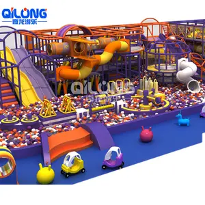 定制的小球场婴幼儿环保材料游乐设备室内游乐场