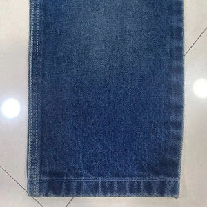 Tela vaquera cruda a granel 100% algodón índigo azul, material vaquero de sarga para pantalones de hombre, precio de fábrica, rollo de vaquera al por mayor - Product Image 1