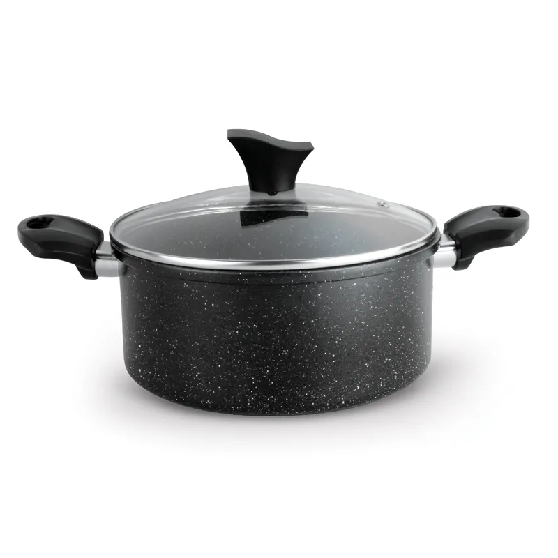 Trung Quốc Nhôm Lớn Fry Chảo Pan Không Dính Bộ Với Nắp Sữa Chảo Nhà Bếp Stockpot