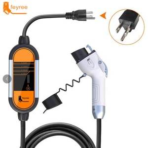 Chargeur de véhicule électrique portable et mobile 3,5 kW-11 kW avec câble de 5 mètres, conforme GB/T, certifié CE - Product Image 1