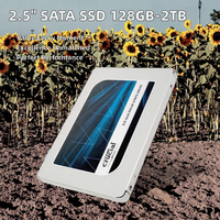 SATA 2.5 asli 3.0 inci, Hard State Drive Internal untuk Desktop PC 128GB 256GB 512GB 1TB 2TB