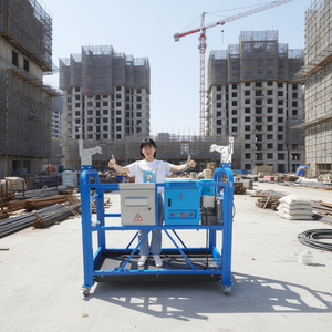 Plataforma Suspendida <span class=keywords><strong>de</strong></span> Acero para Andamios Eléctricos <span class=keywords><strong>de</strong></span> 300 kg Usada para <span class=keywords><strong>Limpieza</strong></span> <span class=keywords><strong>de</strong></span> Ventanas y Pintura <span class=keywords><strong>en</strong></span> <span class=keywords><strong>Altura</strong></span> - Product Image 4