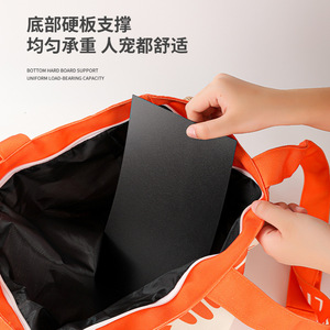 <b>Cat</b> bag, warm and portable pet <b>backpack</b>, canvas bag, shoulder bag, crossbody bag, suitable for outdoor use in all seasons, <b>cat</b> - Product Image 1