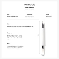 Stylos en métal et plastique durables à pointe cirée pour la peinture diamant 5D et les outils de nail art DIY – Vente en gros