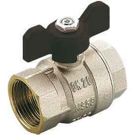 1/2 PN 50 Manual Full Bore <b>Ball</b> <b>Valves</b> F-F Aluminum Butterfly for High-Temperature Water Gas Oil Control-OEM Customizable - Product Image 1