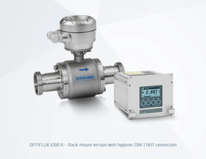 เครื่องวัดอัตราการไหล Krohne OPTIFLUX 6300 ของแท้ 100% ใหม่เอี่ยม OEM ผลิตจากสแตนเลส 316L รับประกัน 1 ปี มีสินค้าในสต็อก ราคาดี - Product Image 1
