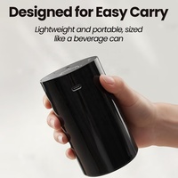 Diffuseur d'arômes intelligent USB portable mini en plastique pour la maison et la voiture, purificateur de parfum sans eau, rechargeable sur batterie