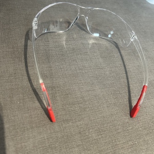 CE EN166 Schutzbrille Kratzfest Z87 für Bau und Labor Sicherheitsbrille Augenschutz Sofort Lieferbar - Product Image 4