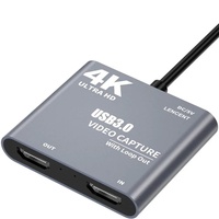 Carte de capture USB 3.0 4K pour la diffusion vidéo avec compatibilité universelle