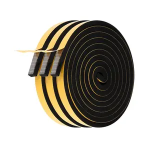 Strong glue adhesive EPDM Rubber strips Seal and Foam tape for Window or Door