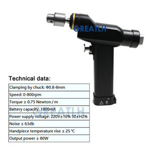 Mesin bor ortopedi Canulated, alat medis mesin bor berongga ortopedi - Product Image 3