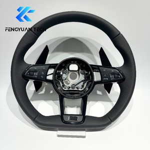 Volant en fibre de carbone LED OEM pour Audi A1 A3 A4 A5 A6 A7 <span class=keywords><strong>RS</strong></span> R8 RS3 C7 Q5 Q7 S3 S5 8V B8 B9 S4 Q3 Q8 TT - Product Image 3