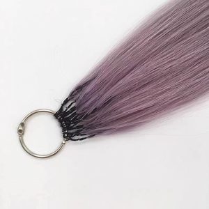 Extensiones de Cabello con Plumas de Colores 10A, Se Pueden Permanecer, Cobertura Total, Tinte para Cabello con Efecto de Mechas - Product Image 2
