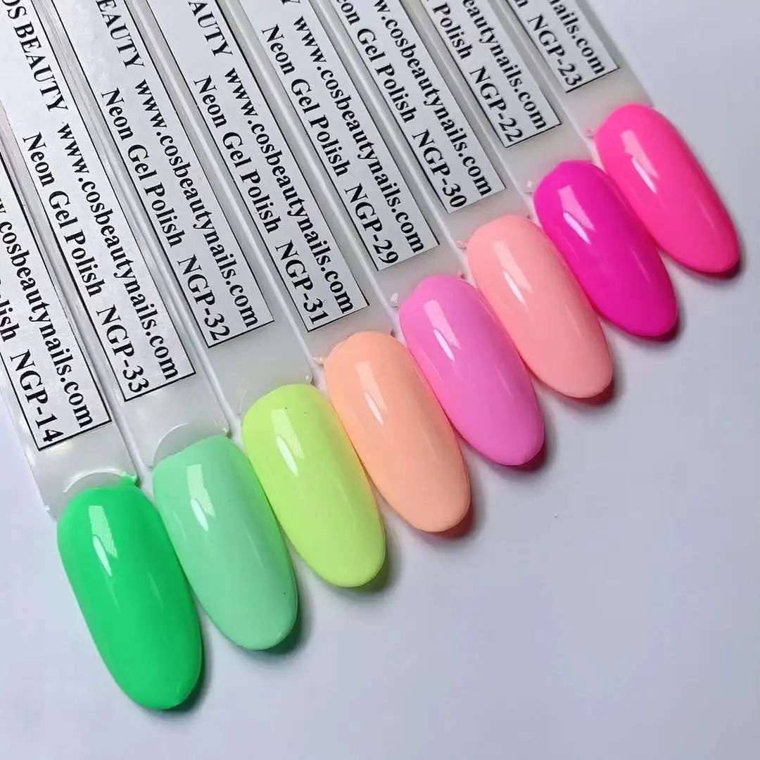 Heißer Verkauf Nagel Produkt Lack Gel Neon Gel Polnischen Süße Farbe Gel Nagellack für Nail art