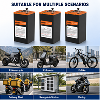 Batterie rechargeable au phosphate de fer et de lithium 72V 60Ah haute capacité à décharge profonde pour moto électrique – Vente en gros