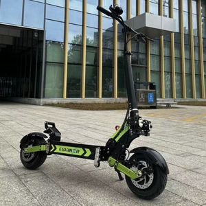 Vente en gros de scooter électrique à accélérateur au pouce 60V 30Ah 40Ah 60-120KM Longue distance 11 pouces avec siège - Product Image 4