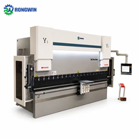 Prensa Plegadora Hidráulica CNC Serie RWP-CNC RONGWIN, Máquina de Plegado Electrohidráulica Sincronizada