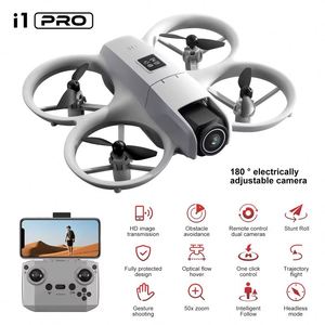 Dron Cuatricóptero I1 PRO 4K HD FPV con GPS, Giroscopio de 6 Ejes, Control Remoto - Mini Drones Neo en Oferta, Hechos de Plástico, Experiencia de Vuelo - Product Image 4
