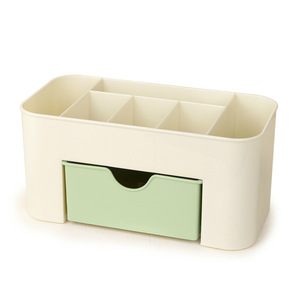 Caja de Almacenamiento de Cosméticos Estilo Cajón, Organizador de Joyas Minimalista de Plástico, Cajonera de Escritorio, Verde, Azul, Rosa, Rectangular - Product Image 4