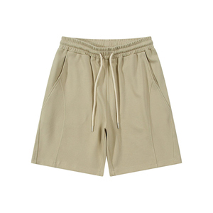 Sportif décontracté 5 pouces Shorts 2025 été nouvelle taille élastique extensible tricot coupe ample Style - Product Image 1
