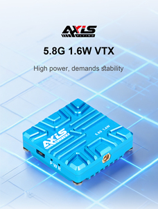 Axisflying 5.8G 1.6W VTX analogique, puissance 25/100/400/800/1600mW, interface MMCX, contrôle OSD, pour accessoires de drone RC - Product Image 1