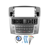 Lecteur vidéo Android Meihua, cadre gris foncé pour autoradio, compatible avec LEXUS IS/IS250/IS300 2005-2013, avec faisceau de câblage