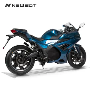 Newbot EEC COC Storm 5000W 72V 86Ah Blue High Speed Electric Motorcycle MotorbikeMotor Roller Sportbike Superbike