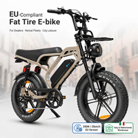 Vélo électrique de ville QMHEEL V20 Limited 48V, batterie lithium, vélo de montagne électrique, pneus larges, Ebike, entrepôt Italie, UE, vente en gros B2B