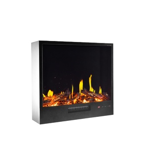 <span class=keywords><strong>Chimenea</strong></span> Eléctrica con Control Remoto, <span class=keywords><strong>Llama</strong></span> LED de un Solo Lado, Calefacción por <span class=keywords><strong>Llama</strong></span> Eléctrica, para Interiores - Product Image 5