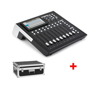 X16 professionale 16 canali Mixer <span class=keywords><strong>Audio</strong></span> 12 Mic + <span class=keywords><strong>2</strong></span> ingressi Stereo USB registrazione materiale in alluminio retroilluminato vetrina - Product Image 1