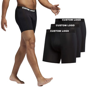 <span class=keywords><strong>Boxer</strong></span> <span class=keywords><strong>Corti</strong></span> da <span class=keywords><strong>Uomo</strong></span> Taglie Forti con Elastico Personalizzato e Logo Privato, Slip e <span class=keywords><strong>Boxer</strong></span> 100% Cotone - Product Image 2