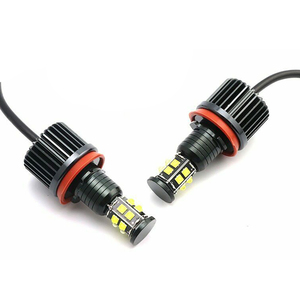 LANSEKO H8 H11 BM-W, Anillos <span class=keywords><strong>LED</strong></span> para Ojos <span class=keywords><strong>de</strong></span> Ángel, Bombillas Marcadoras <span class=keywords><strong>con</strong></span> Chips <span class=keywords><strong>LED</strong></span> CREES, 1500LM, para B.M.W E87 E82 E90 E92 E93 E70 X5 - Product Image 2